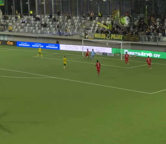 Video: FF Jaron maalivahdilta kömmähdys – Ilves sai voittomaalin lahjana