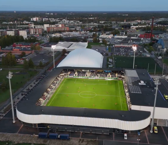 Video: Oulun uuden stadionin avausmaali oli kauhea säkäpomppu – Gnistan haki vierasvoiton