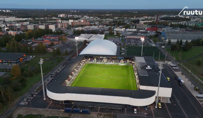 Video: Oulun uuden stadionin avausmaali oli kauhea säkäpomppu – Gnistan haki vierasvoiton