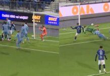 Video: HJK ja AC Oulu järjestivät seitsemän maalin trillerin – tasoitusiloa kesti vain hetken AC Oulu ja HJK kohtasivat Veikkausliigan Mestaruussarjassa.