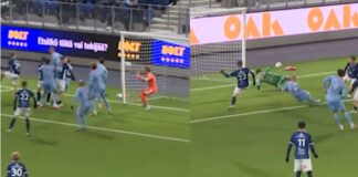 AC Oulu ja HJK kohtasivat Veikkausliigan Mestaruussarjassa.