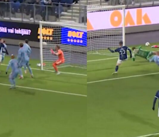 AC Oulu ja HJK kohtasivat Veikkausliigan Mestaruussarjassa.