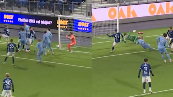 AC Oulu ja HJK kohtasivat Veikkausliigan Mestaruussarjassa.