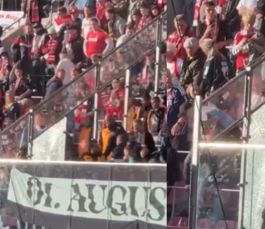 Video: Saksan paikallisottelussa kuohui – kannattajat aiheuttivat kaaosta katsomossa Mönchengladbach - Köln