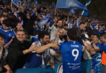 Video: Historiallinen jättiyllätys Australiassa – South Melbourne juhli cup-mestaruutta rankkaridraaman jälkeen!