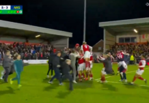 Video: Sensaatio Englannin Liigacupissa – alasarjajoukkue Fleetwood Town pudotti Arsenalin