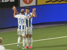 Video: Mads Borchers pamautti hattutempun – HJK takoi tennislukemat Veikkausliigassa